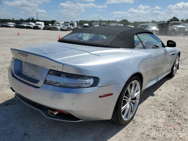 Aston Martin Db9 2013 Silver vin: SCFFDABM7DGB14650